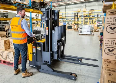 Walkie Reach Stacker Hire