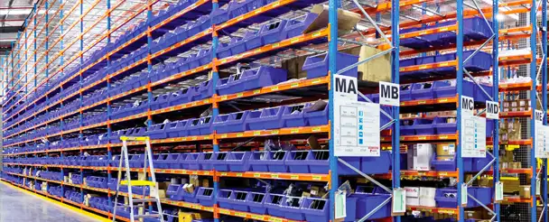 Parts warehouse