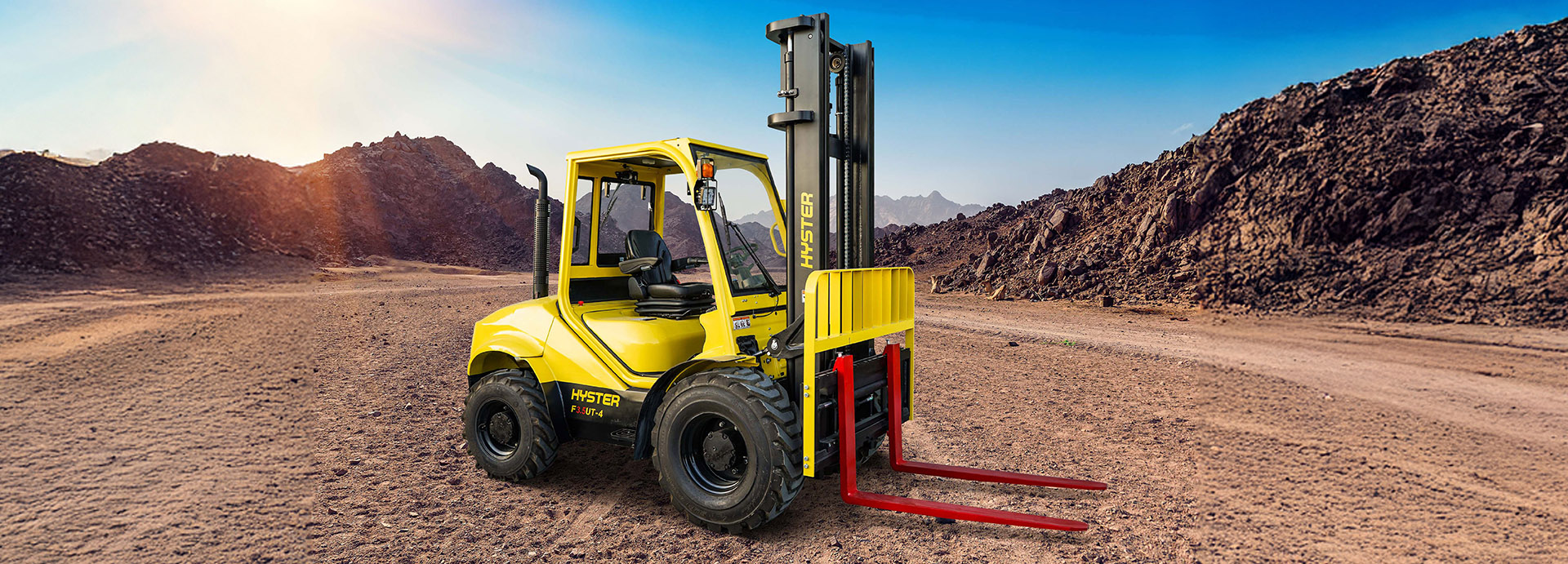 Hyster F1.8-3.5UT Rough Terrain Forklift