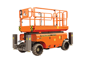 Rough Terrain Scissor Lift 10 m