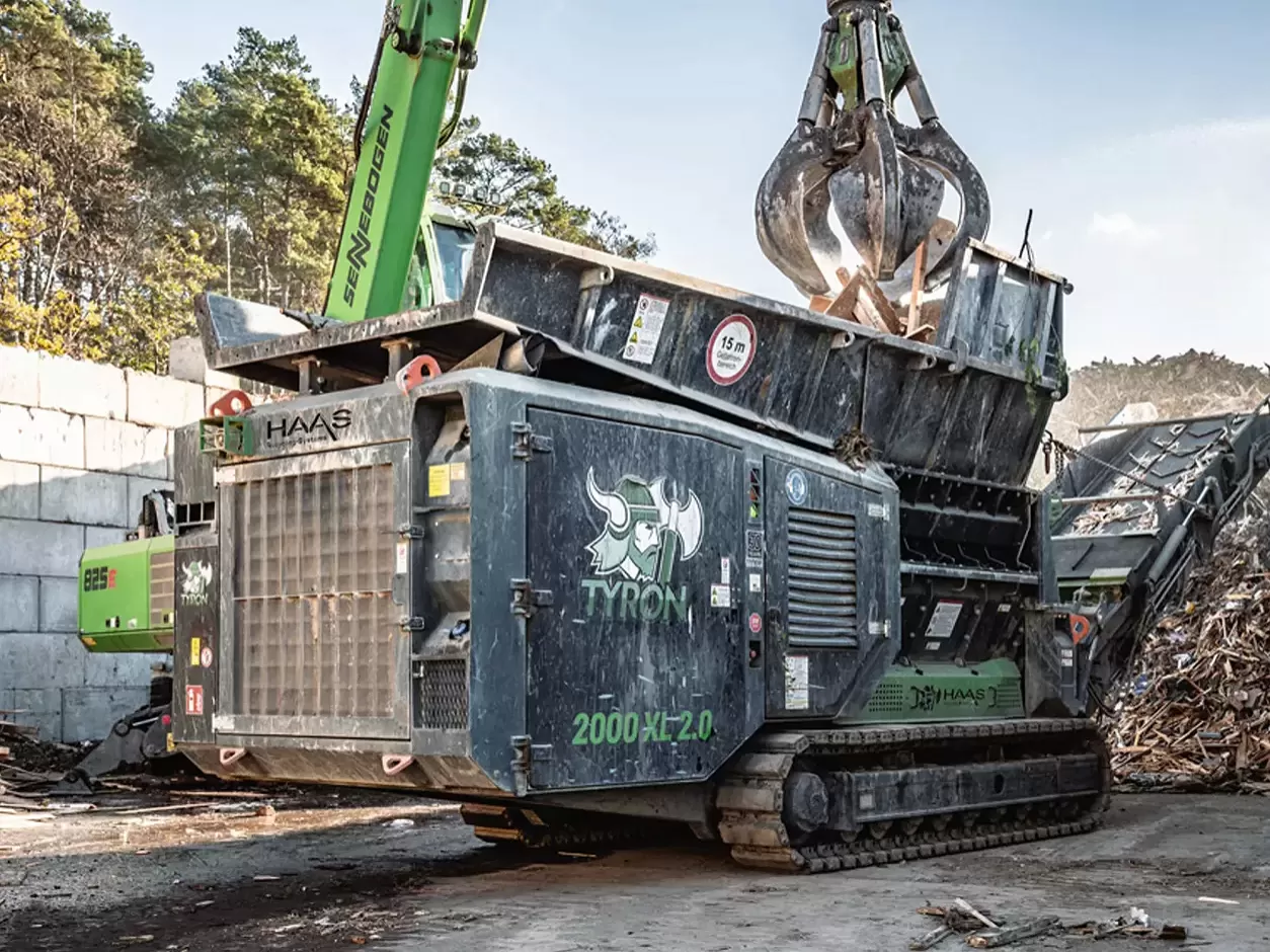 Haas Tyron Mobile Shredder