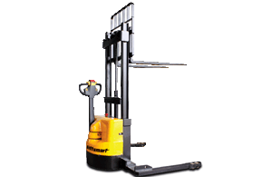 Straddle Leg Electric Stacker