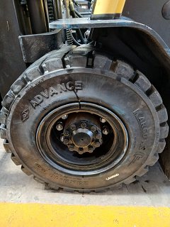 Used equipment: HYSTER J2.5UT