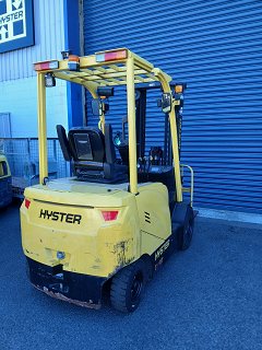 Used equipment: HYSTER J2.5UT